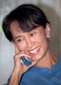 <p> Aung San Suu Kyi</p>