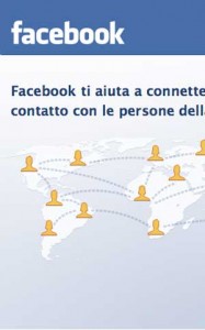 <p>L'interfaccia di Facebook</p>