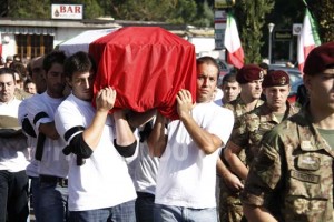 I funerali di Giandomenico Pistonami