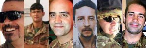 morti1 <p>I militari uccisi a Kabul</p>