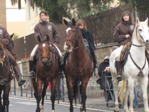 Butteri a cavallo