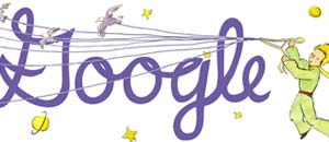 <br />Il logo di Google dedicato a Sant-Exupery