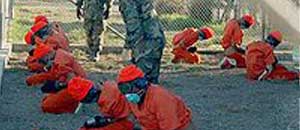 <p>I detenuti di Guantanamo</p>