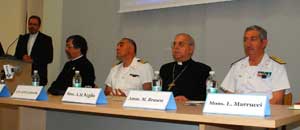 <p>I relatori della conferenza</p> 