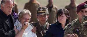 Funerale Roberto Marchini <p>La madre Pina straziata dal dolore</p>