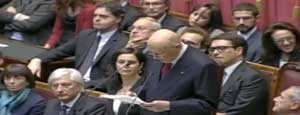 Il giuramento di Giorgio Napolitano