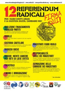 Referendum radicali Referendum radicali