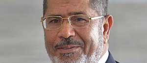 Il presidente deposto Mohamed Morsi Il presidente deposto Mohamed Morsi