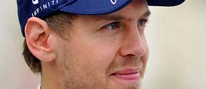 Il pilota Sebastian Vettel