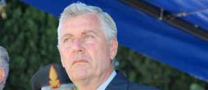 Il sindaco di Viterbo Leonardo Michelini