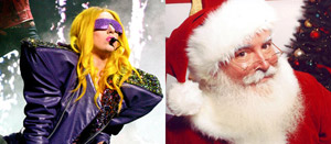 Lady Gaga e Babbo Natale