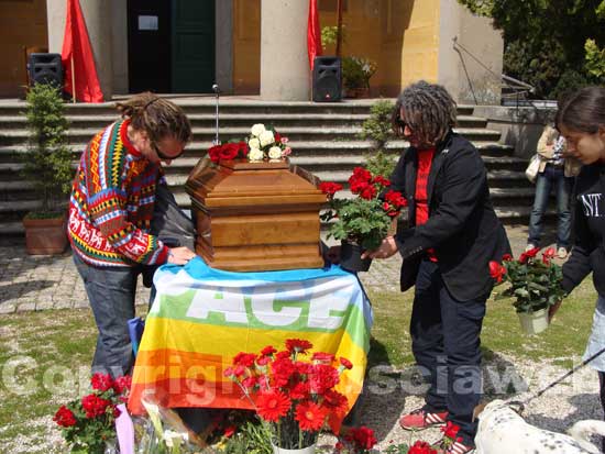 I funerali di Alfio Pannega