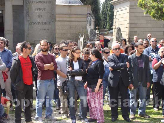 I funerali di Alfio Pannega