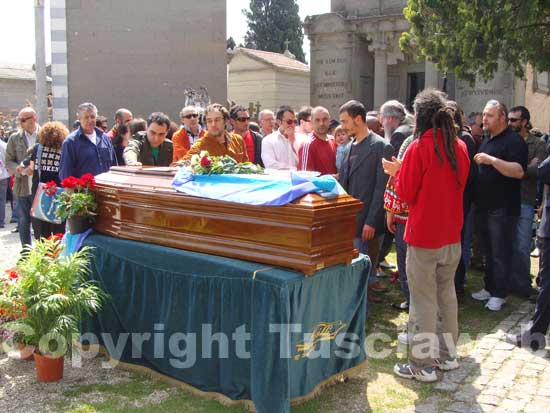 I funerali di Alfio Pannega