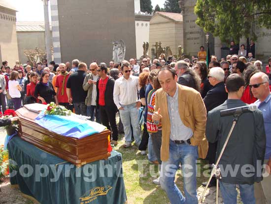 I funerali di Alfio Pannega