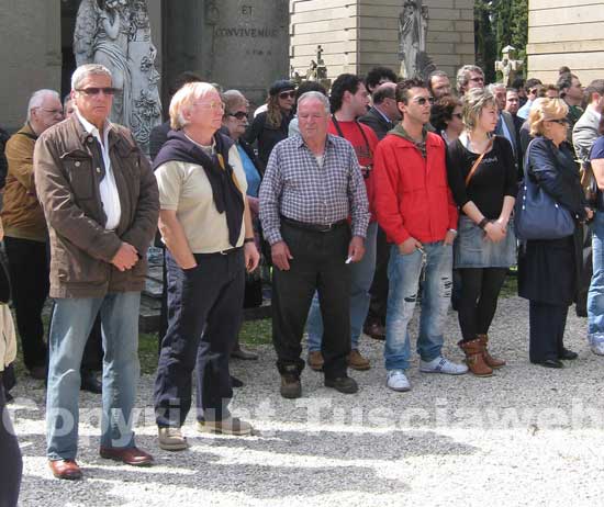 I funerali di Alfio Pannega