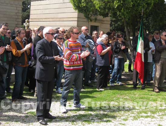 I funerali di Alfio Pannega