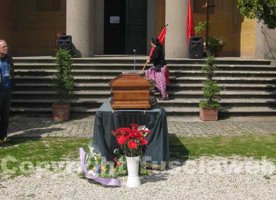 I funerali di Alfio Pannega