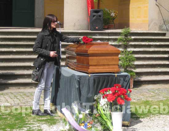 I funerali di Alfio Pannega