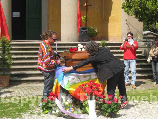 I funerali di Alfio Pannega