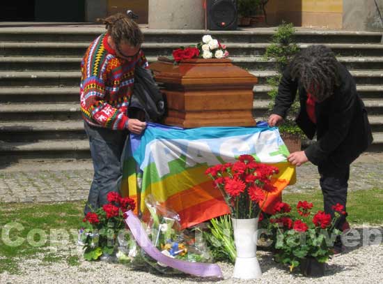 I funerali di Alfio Pannega