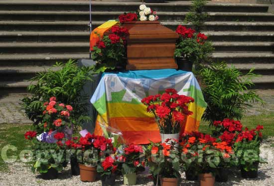I funerali di Alfio Pannega