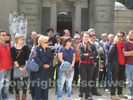 I funerali di Alfio Pannega