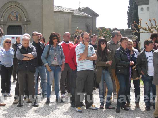 I funerali di Alfio Pannega