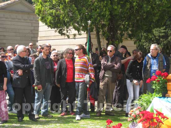 I funerali di Alfio Pannega