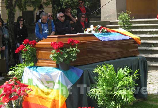 I funerali di Alfio Pannega