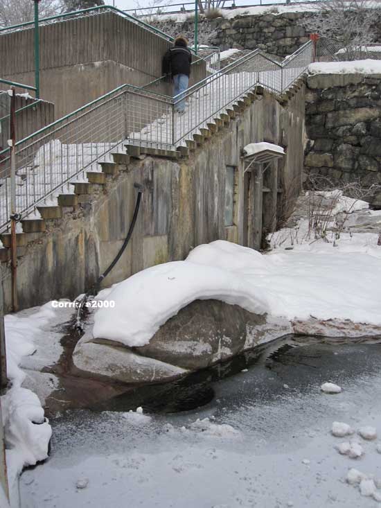 Skansen, ancora neve