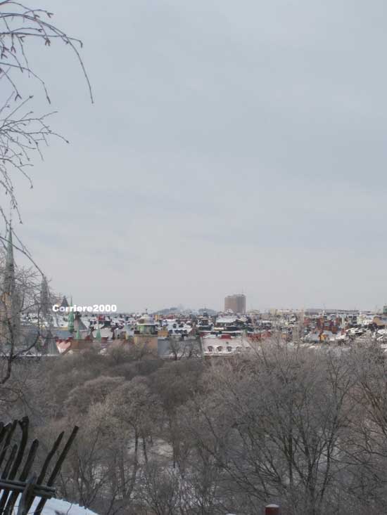 Veduta di Stoccolma da Skansen