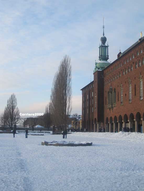Stadshuset, piazzale esterno