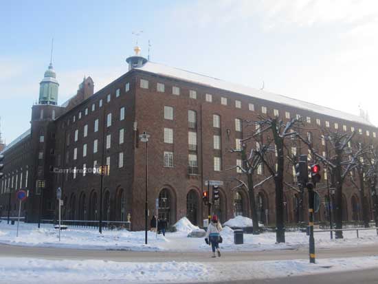 Lo Stadshuset, il palazzo comunale