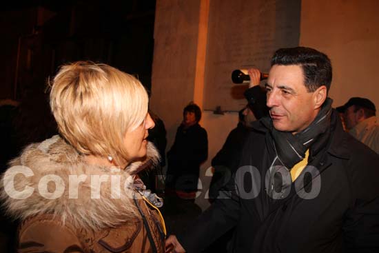 Emanuela Appolloni con Giulio Marini