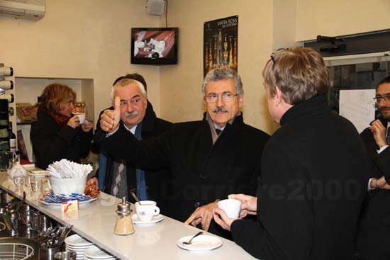 D'Alema spiega la strategia laziale...