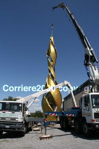 Fiore del cielo assemblata