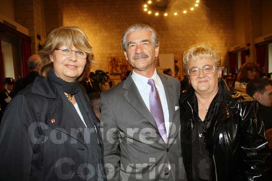 Miranda Perinelli e Daniela Bizzarri alla festa della Polizia