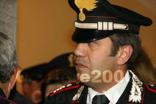 Il capitano dei carabinieri di Viterbo Marco Ciervo