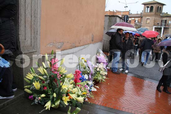 I funerali di Maria Chiara Segato