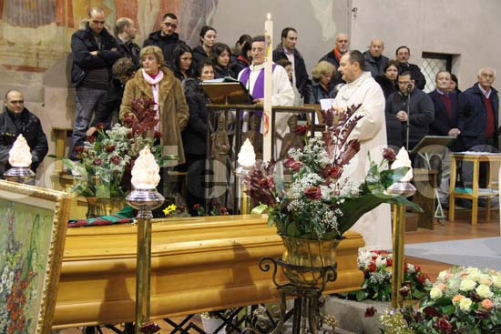 I funerali di Maria Chiara Segato