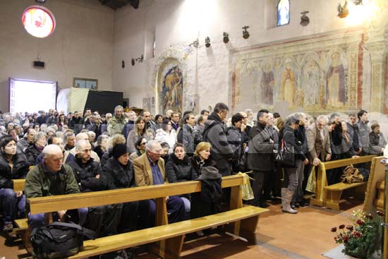 I funerali di Maria Chiara Segato