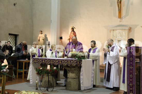 Il vescovo di Civita Castellana Romano Rossi