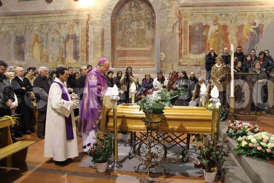 I funerali di Maria Chiara Segato