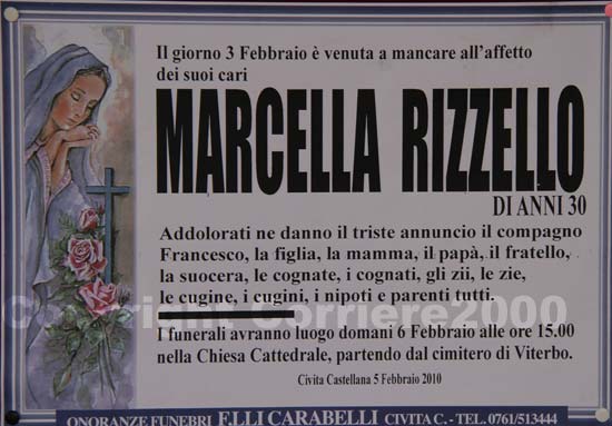 Il manifesto funebre