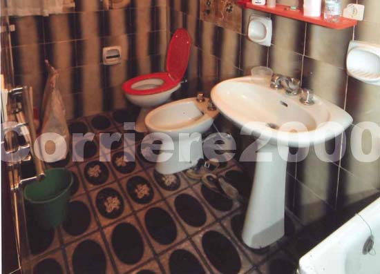 Il bagno al piano terra