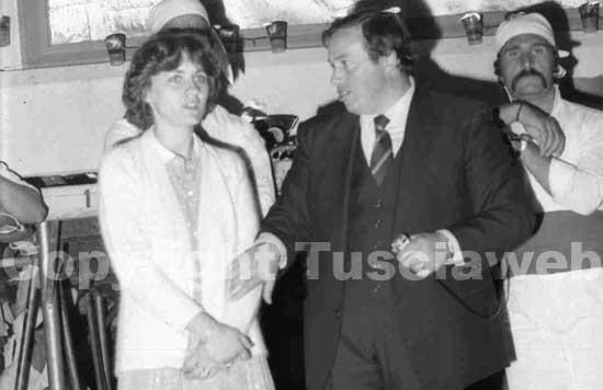 Antonietta Palazzetti con il marito Rosario Valeri
