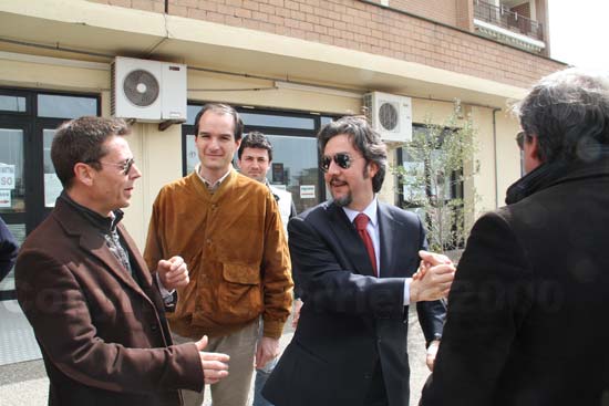 Battistoni e il consigliere del Popolo etrusco nel Pdl Fabio Bartolacci