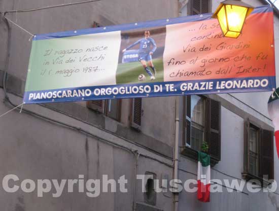 Pianoscarano festeggia Leonardo Bonucci