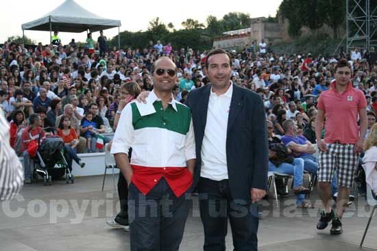 Claudio Ferri e il maestro Stefano Vignati